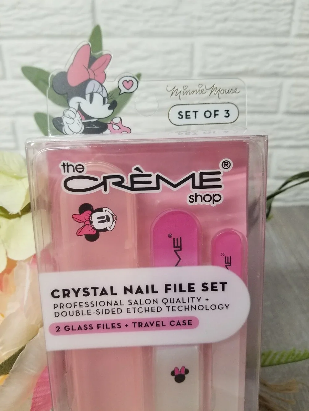 Minnie Mouse/ The Creme Shop Nail File Set